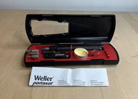 50500 Weller Portasol P2kc Cordless Butane Soldering Iron Kit 75watt Self Igniting