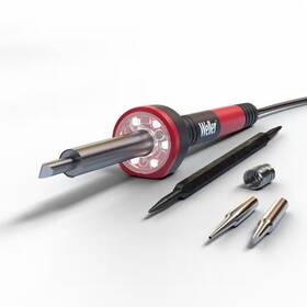 Weller 711181344998 60-watt/120-volt Corded Soldering Iron Kit With Led Halo Ring