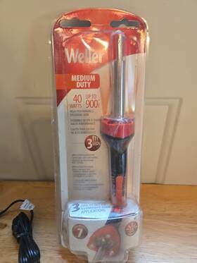 Atg-955 Weller Medium Duty Soldering Iron 40 Watts