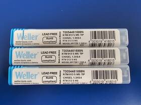 T0054461699n Weller Lot Of 3 Rtm 013 S Ms Mil Spec Rt Micro Active Soldering Tip