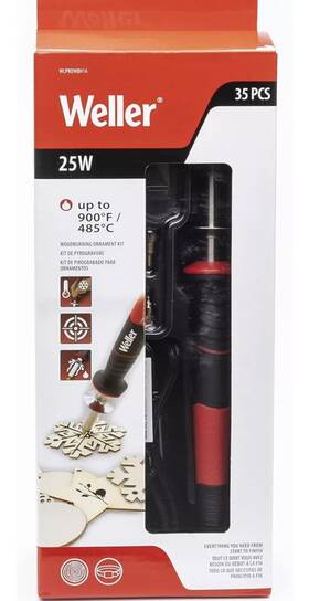 Wlprowbh1a Weller Woodworking Ornament Kit 35 Pc 120v -brand New Free Shipping