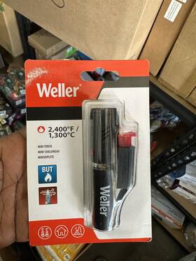 Wltbum2 Weller Mini Butane Torch Blue