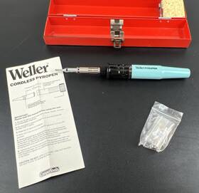 Wp72m Weller Nos Pyropen Butane Soldering Iron Rc Field Work Cordless Gas Electrician Wp72m Weller Nos Pyropen Butane Soldering Iron Rc Field Work Cordless Gas Electrician