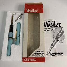Wrt-15 Weller Wrt 15 Pyropen Jr Cordless Butane Solder Iron Blue Soldering Gas In Box