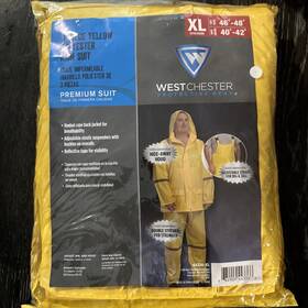 44336-xl West Chester Mens Protective Gear 3-piece Premium Rain Suit - Size Xl 44336-xl West Chester Mens Protective Gear 3-piece Premium Rain Suit - Size Xl