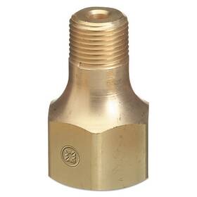 Western Enterprises 698944002824 Male Npt Outlet Adaptor For Manifold Pipeline Argon/helium/nitrogen 3/8 In