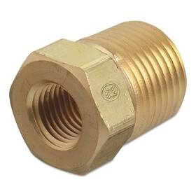 Western Enterprises 698944003036 Pipe Thread Bushings 3 000 Psig Brass 1/4 In Npt 1/8