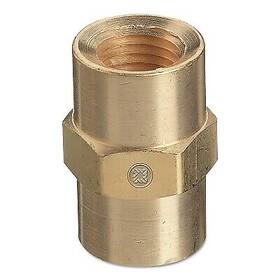 Western Enterprises 698944003661 Pipe Thread Couplings Adapter 3 000 Psig Brass 1/2 In Npt