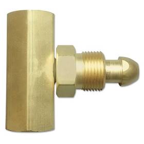 Western Enterprises 698944050191 Manifold Coupler Tee Without Check Valve 3000 Psig Brass