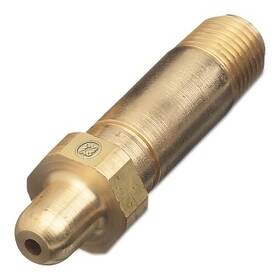 Cga-326 Western Enterprises 698944062118 Regulator Inlet Nipples Nitrous Oxide 1/4 Inch Npt 2 1/2 Brass