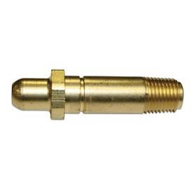 Western Enterprises 698944073077 Regulator Inlet Nipple Hydrogen/natural Gas 1/4 In Npt 2-1/2 L Brass