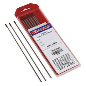 49h751 Westward Wms 10pc Red Tungsten Electrode