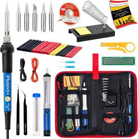 Widercable 445020859802 Soldering Iron Kit 60w 5 Tips 21-in-1 Adjustable