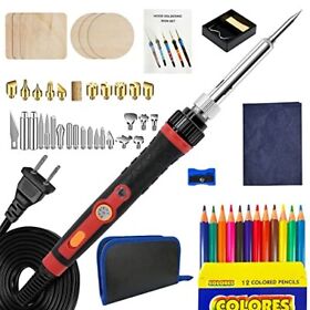 Wood Burning Kit 65pcs Professional Burner Tool With Adjustable