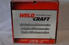Wp-12-25 Weldcraft Water Cooled Tig Torch Package Rubber Hoses 608201088683