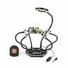 Ws-7l-bk Newacalox Helping Hands Soldering Station Third Hand With Magnifying Lamp