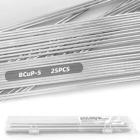 No-l1ke-pphn Xifowe 25pcs 15% Silver Brazing Rods 1.5mm X 9.8 Inch Bcup-5 Phosphor Copper Solder