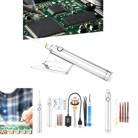 Jarchiifn926mdztg-12 Xmas Present Soldering Iron 1300mah 5v Anti-oxidation Portable Rechargeable