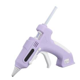 Xumiuziyuyfmsgwito-13 Xumiuziy Hot Glue Gun Cordless Tool With 10pcs 7mm High Adhesion Violet