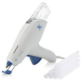627144 Xyron Full Size Multi-stick Hot Glue Gun 9 Inch X 2 8 White Navy