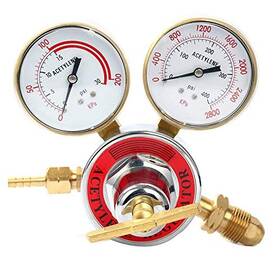 Tek-sh-0184 Yaemart Corportation Acetylene Regulator Welding Gas Welder Gauge For Torch Cutting Kits
