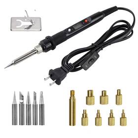 Yanecty 371334087891 80w Lcd Digital Soldering Kit With Adjustable Temperature Control Includ 5pcs