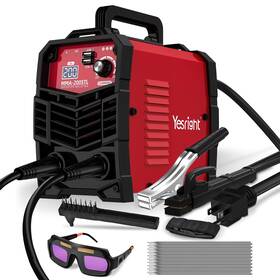Arc-200stl Yesright Mini Stick Welder 200a Portable Welding Machine With 20pcs Rods And We