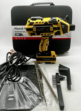 Yesr-hwm120-yellow Yesright Handheld Arc Welding Machine 110v 120a Portable With Igbt Inverter Kit Yesr-hwm120-yellow Yesright Handheld Arc Welding Machine 110v 120a Portable With Igbt Inverter Kit