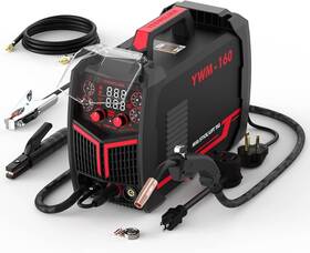 Ywm-160 Yeswelder Gas Gasless 160a Multiprocess Mig Welder Flux Cored/mig/lift Tig/stick Arc Welde Ywm-160 Yeswelder Gas Gasless 160a Multiprocess Mig Welder Flux Cored/mig/lift Tig/stick Arc Welde