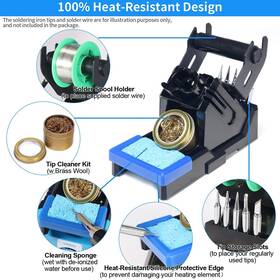 Yihua 060497923133 X-2 Evolution Advanced Heat-resistant Soldering Iron Holder And Storage S Yihua 060497923133 X-2 Evolution Advanced Heat-resistant Soldering Iron Holder And Storage S