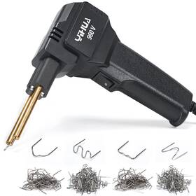 960-v Yihua 974443671438 Portable Plastic Welding Kit Hot Stapler With Led Light 200 Staple