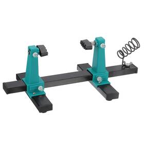 Zaplyte 641832922674 Adjustable Pcb Circuit Board Holder 360 Degree Rotation Tool 6.5x11.8 Inch Green