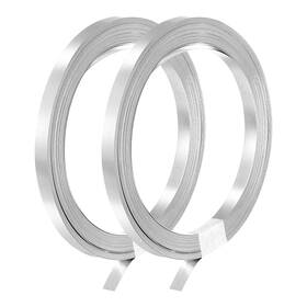 Zaplyte 678202560006 2 Roll 10 Meter Nickel-plated Steel Strip For Battery Spot Welding 4x0.1mm