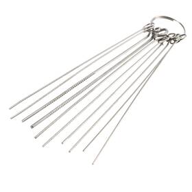 Zaplyte 714998589859 Welding Tip Nozzle Cleaner Gas Cutting Torch Needle 2 Set
