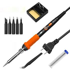 Zarsafly 729162131963 Soldering Iron Kit 60w With Interchangeable Tips 10-in-