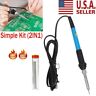 Ze01404195kz385523 Unbranded Electric Soldering Iron Gun Tool Kit Welding 738555262856