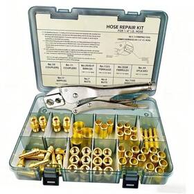Pg-26-001 Zgtools Hose Repair Kit 1/4 I.d. Torch Air Crimper Tool For