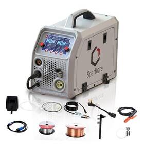 Mig200a Zhe Jiang Zhen Bao Ke Ji Co. Ltd Mig Welder Machine 4-in-1 Igbt Inverter Led Digital Display Mig/gasless 200amp