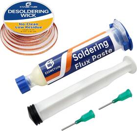 Zhuobao 445034265200 Desoldering Wick And Soldering Flux Paste For Electronics Repair No Clean