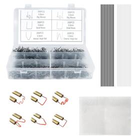 Zosany 717097702778 Plastic Welding Staples 1200 Pcs 6 Types Hot With Polypropylene Weldi Zosany 717097702778 Plastic Welding Staples 1200 Pcs 6 Types Hot With Polypropylene Weldi