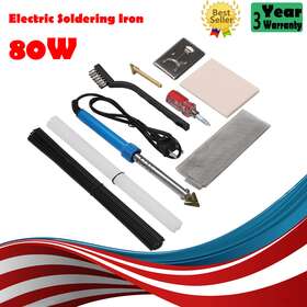 Mk-cp-ad-0722 Zxmt 110v Electric Soldering Iron 80w Plastic Welding Kit For Bumper Kayak Repair Us