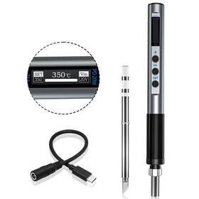 T12-k Zykycx 764965383133 Digital Soldering Iron Kit Portable Pen With Solder Tip