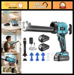 Cordless Electric Caulking Gun 21V Battery, Batteries, 9PCS Tool Set, Led Ligh. Fixed Price $92.69.