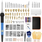 Professional 113-PIECE Wood Burning Kit With Adjustable Temperature Tools. Fixed Price $51.99.