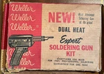 Vintage Weller Expert 8200K Dual Heat Soldering Gun Kit 100/140W Made Usa. Fixed Price $30.00.
