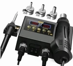 Ilibilib HX36 2-IN-1 Soldering 60W Iron And 600W Smd Hot Air Station Tool. Fixed Price $39.99.