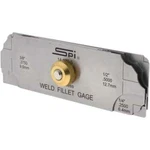 Spi 14-170-5 Fillet Weld Gage: Reads Inch, Decimal, And Metric: 1/8" To 1". Fixed Price $131.52.