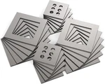 Welderelite 24-PIECE Steel Welding Practice Coupons, 17 Gauge Thickness, Ideal. Fixed Price $21.83.