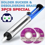 2PC 3.5MM 1.5M Desoldering Braid Sucker Remover Wick Wire Repair Tool. Fixed Price $8.95.