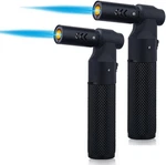 Honest Blow Torch Sleek Adjustable Butane Cooking Black&black. Fixed Price $21.82.
